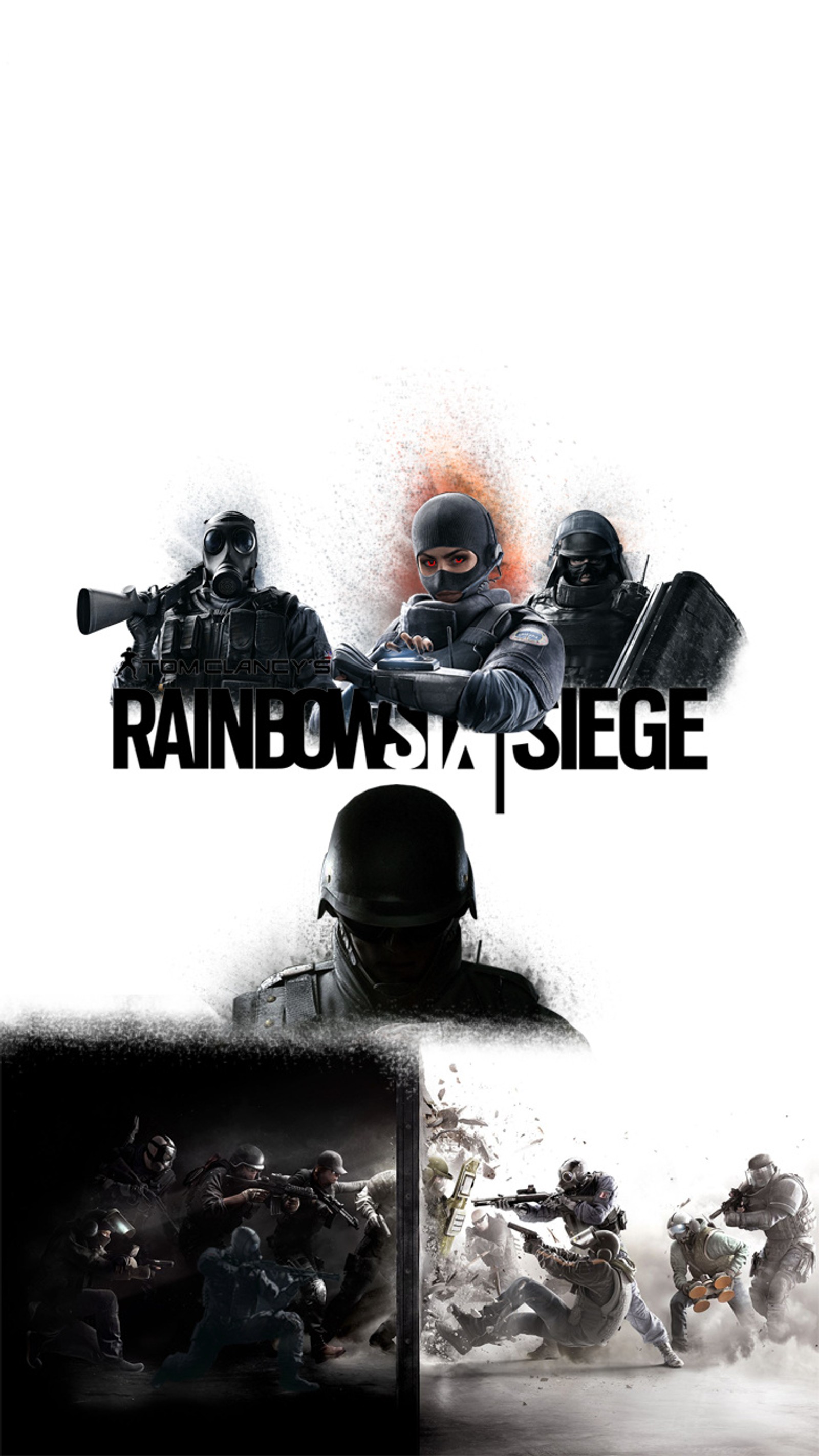 Téléchargez le fond d'écran jeux, hd, rainbow six siege