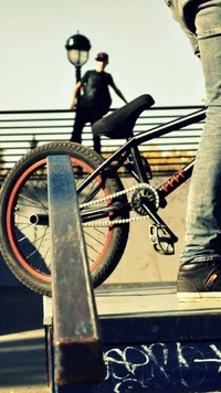 bicicleta, bmx, esporte