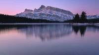 paisaje natural, cordillera, lago, formas montañosas, naturaleza