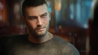 Intense Character Portrait from Cyberpunk 2077