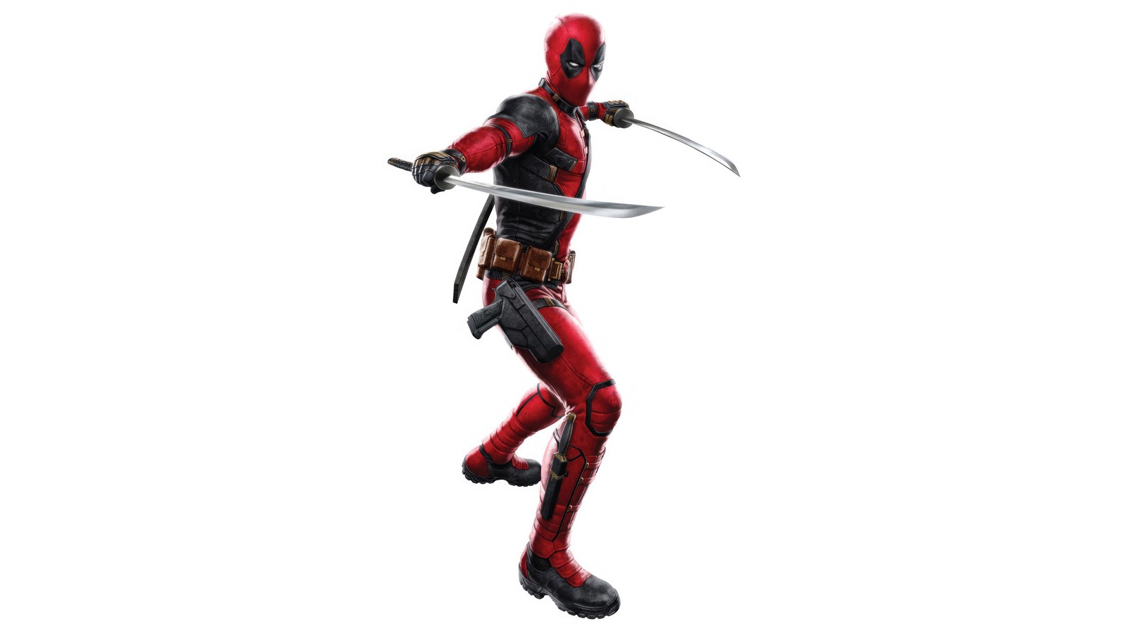 Téléchargez le fond d'écran katana, deadpool et wolverine, film, deadpool 3, marvel