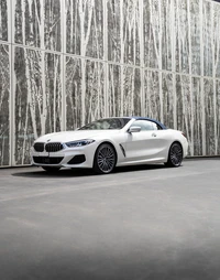 2021 BMW 8 Series Cabrio Edition Haute Couture in a modern urban setting