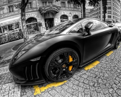 black, car, cars, hd, lambo