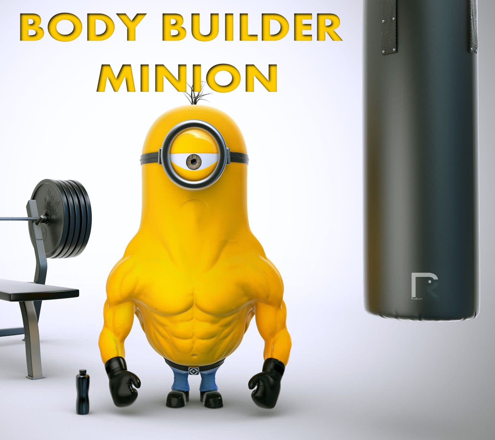 Lade körper, builder, minion Hintergrund herunter