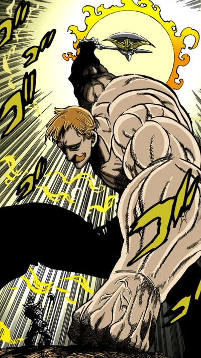 эсканор, escanor, семь смертных грехов, nanatsu no taizai