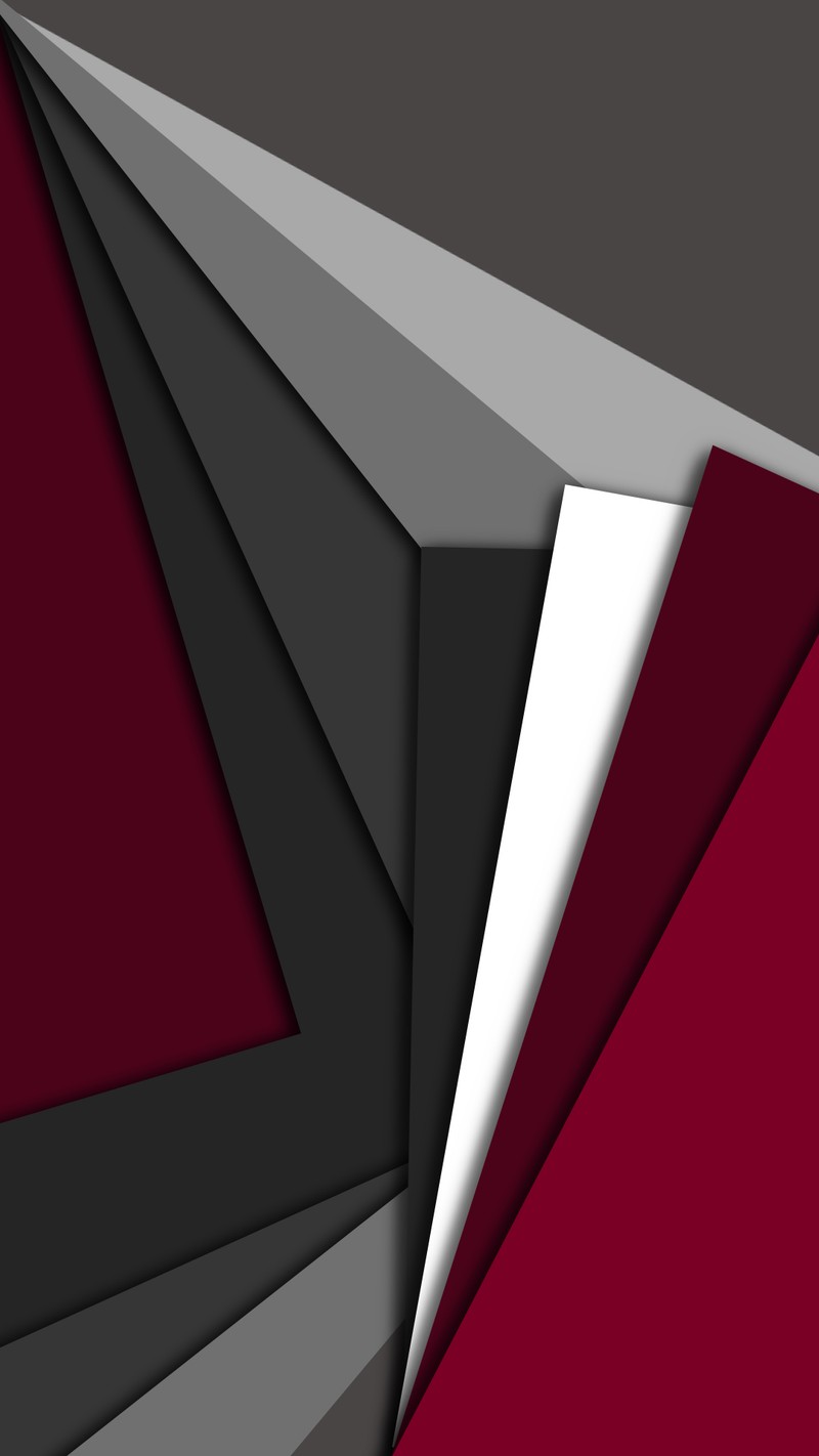 A close up of a red and black abstract background with a white corner (abstract, maroon)