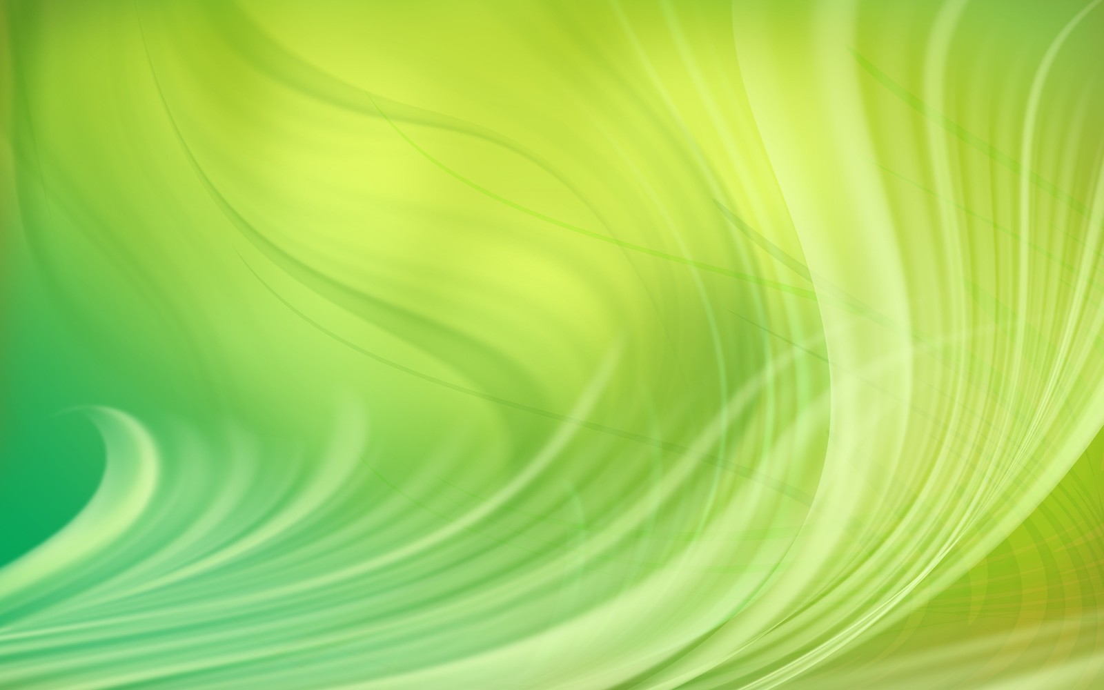 Abstract green and yellow background with a blurry image of a wave (green, yellow, line, circle, texture)