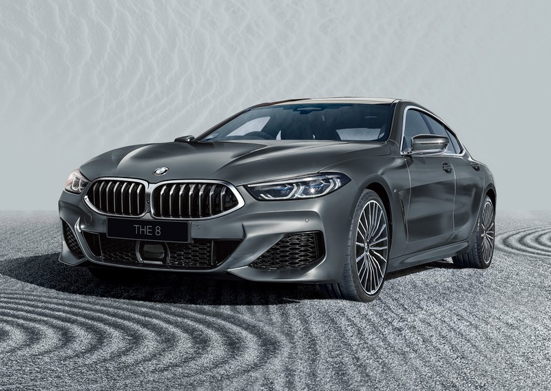 Концепция bmw 8 серии купе раскрыта в новых фотографиях (bmw 8 серии гран купе, bmw 8 series gran coupé, серый, коллекционное издание, 2021)