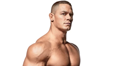 john cena, wwe wrestler, bodybuilder, weißer hintergrund, 5k