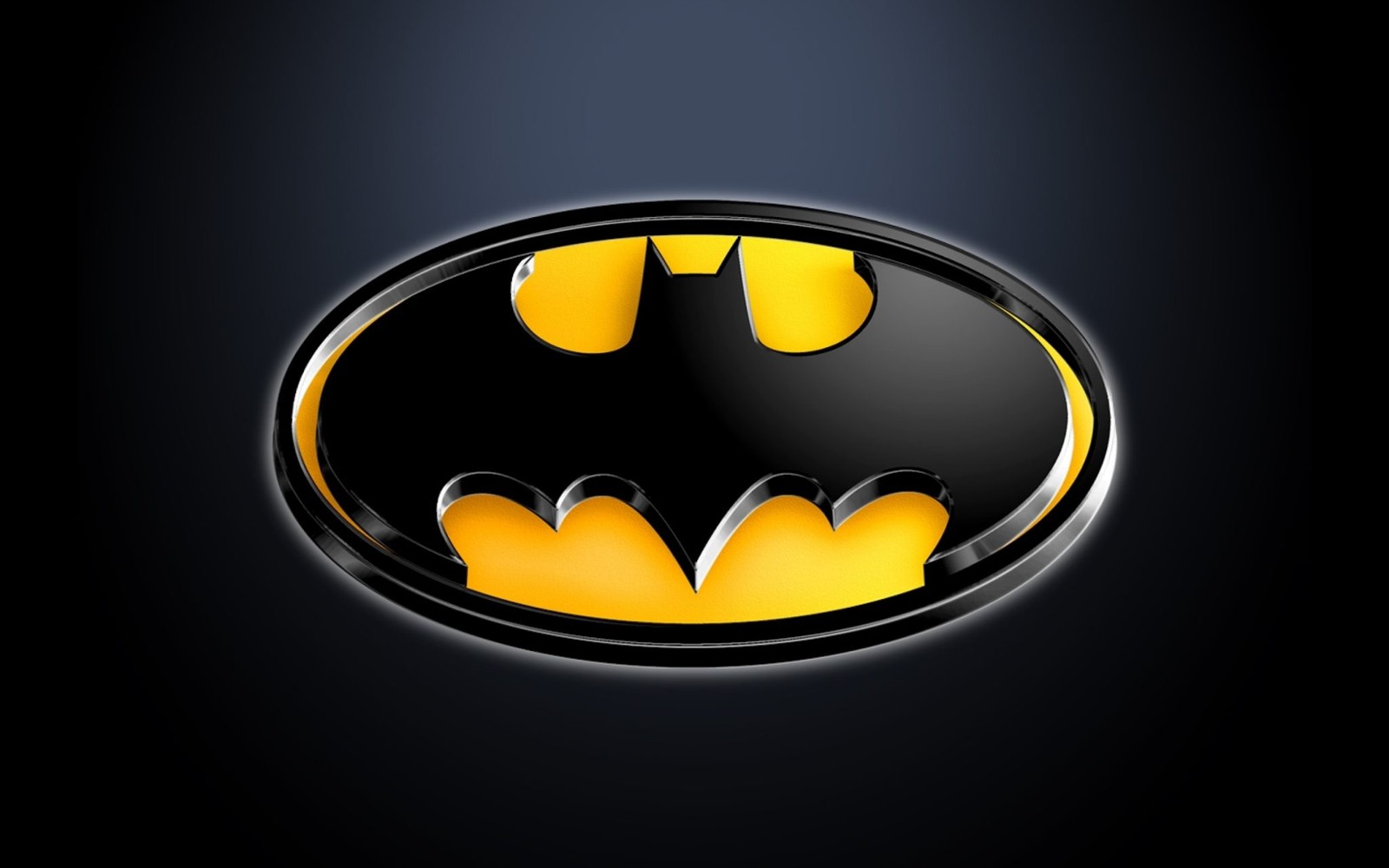 Batman logo wallpapers hd wallpaper cave (batman, yellow, logo, graphics, symbol)