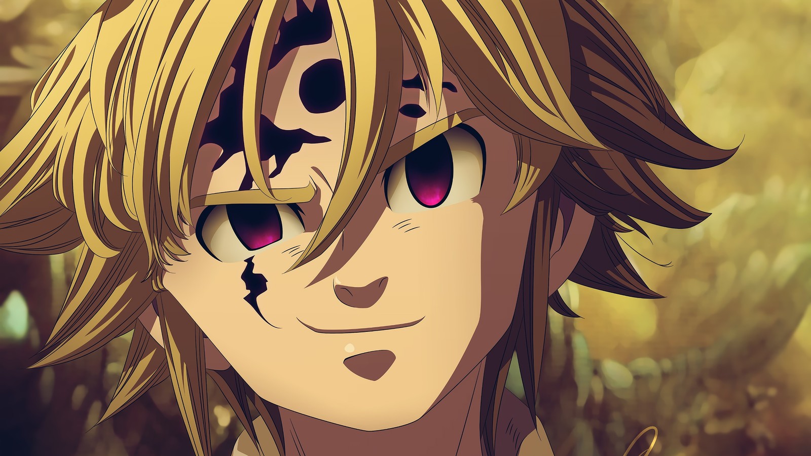 Lade dämonenmarkierung, nanatsu no taizai, die sieben todsünden, the seven deadly sins, anime Hintergrund herunter