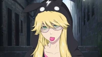 ninny spangcole, burn the witch, anime, mädchen, brille