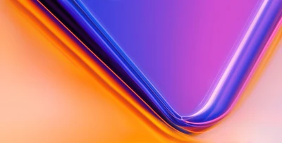 Lebendiges Gradient-Abstraktes Design für OnePlus 7 4K Hintergrundbild