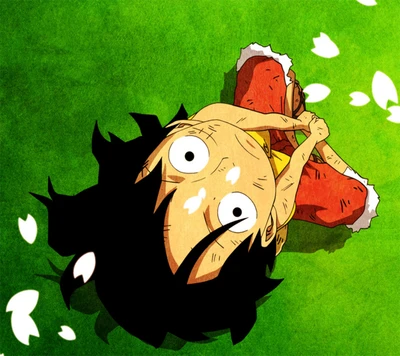 anime, cartoon, luffy, one, piece