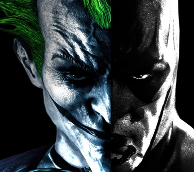 Batman contre Joker : Un affrontement d'ombres et de chaos