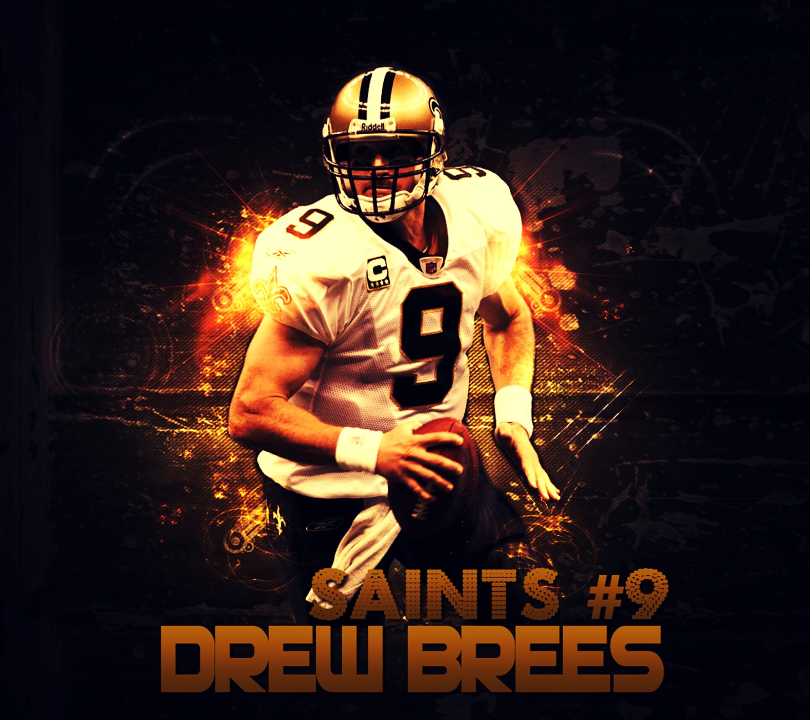 Скачать обои бриз, brees, дрю, drew, футбол