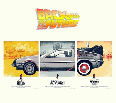 Back to the Future Trilogy: Iconic DeLorean Journey