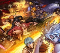 Epic Anime Showdown: Heroes in Action