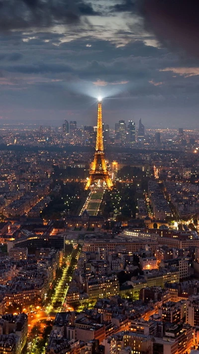 night, paris