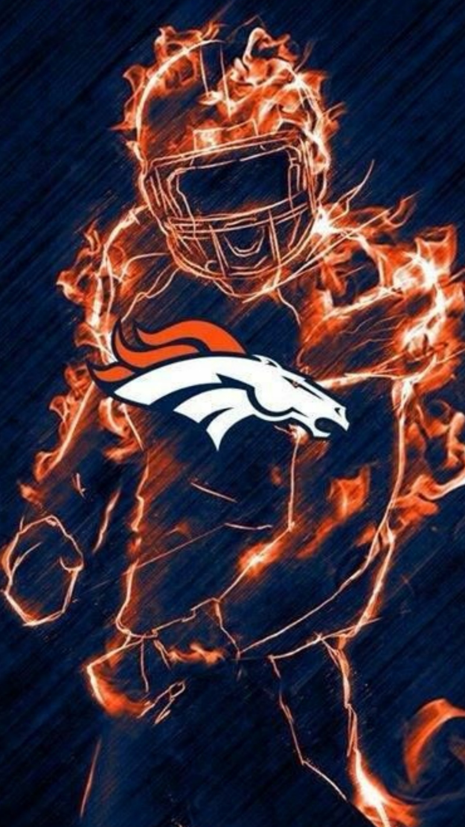 Скачать обои броункос, broncos, денвер, denver, денвер бронкос