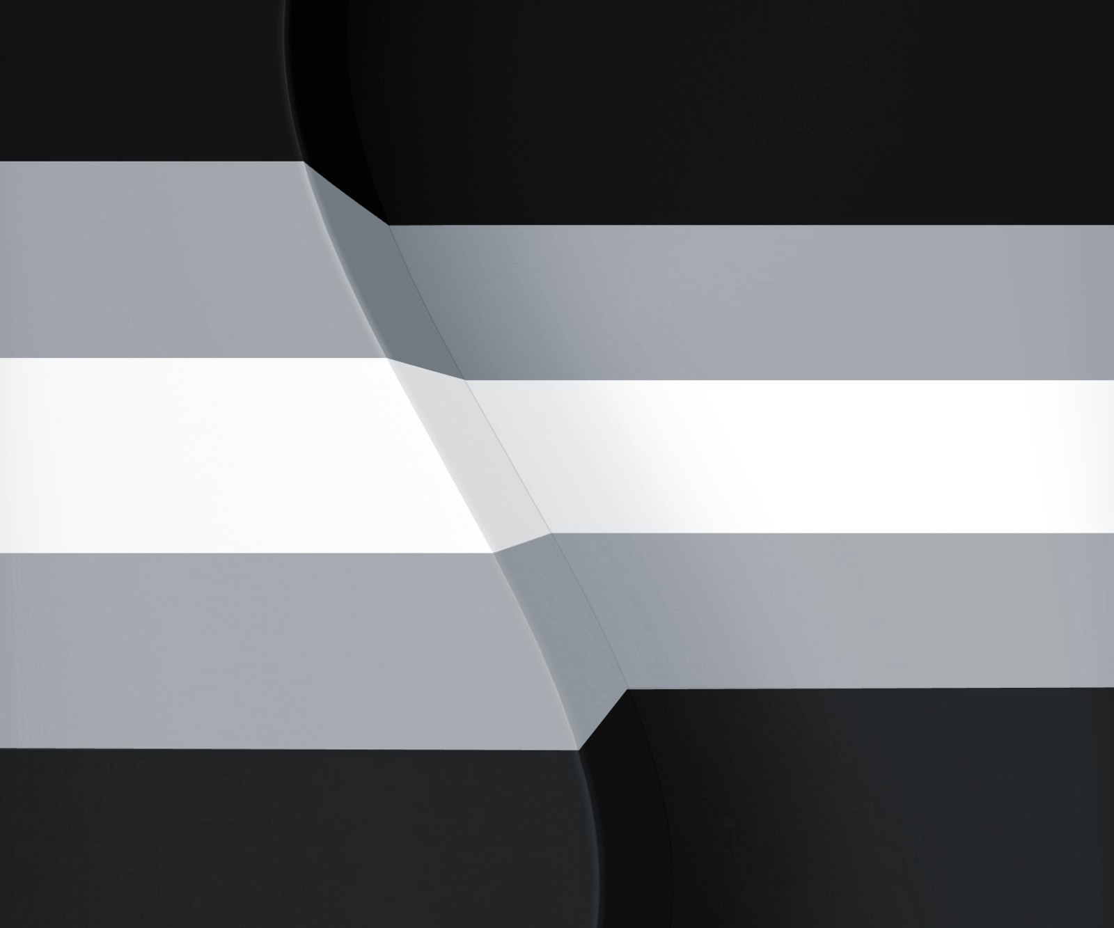 There is a black and white striped wall with a white stripe (3d, abstract, hd, lines, wallpaper)