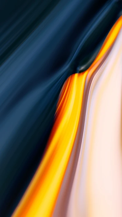 Abstract Flowing Patterns in Vibrant Colors for OnePlus 7 Wallpaper