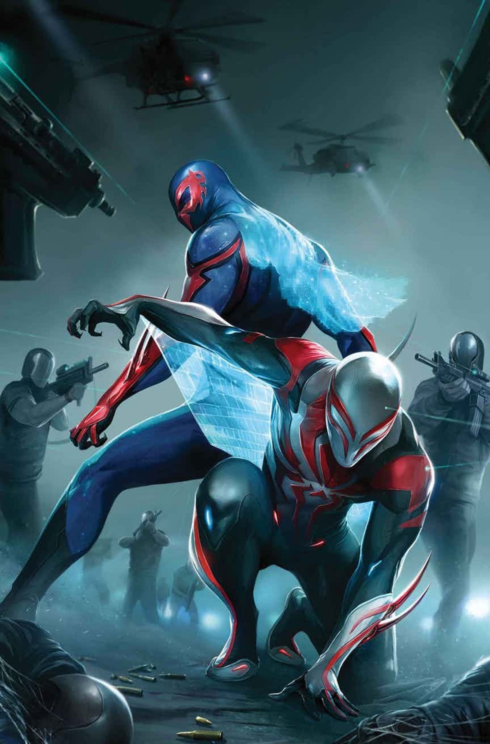 Spider-man et l'incroyable spider-man (2099, marvel, spiderman)