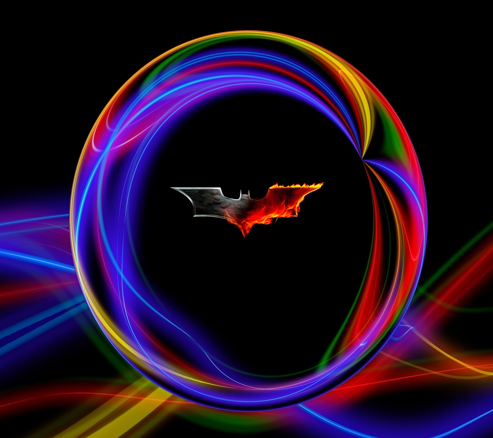 Lade batman, logo Hintergrund herunter