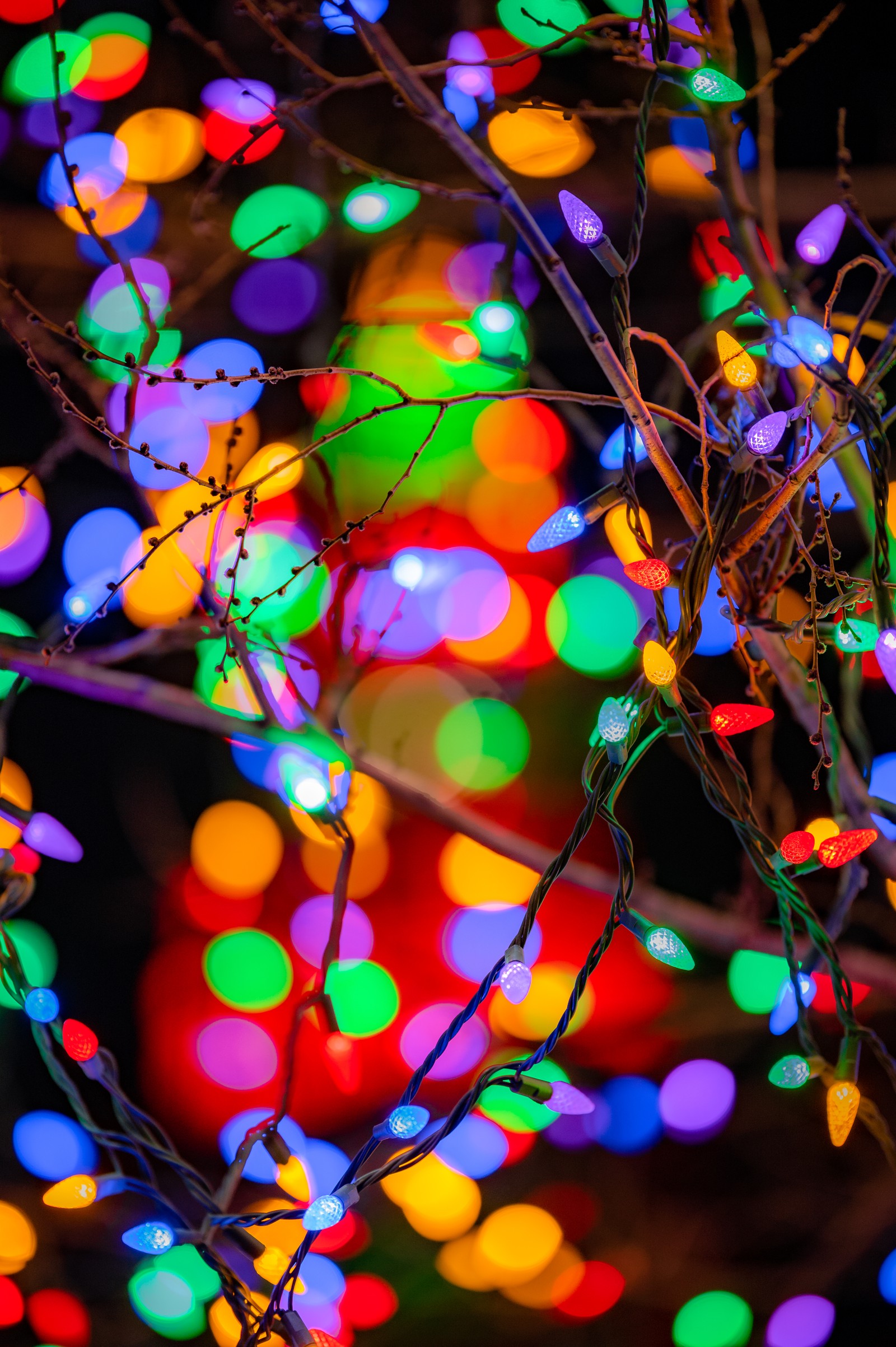 Lade innenarchitektur, weihnachtslichter, beleuchtung, licht, ornament Hintergrund herunter