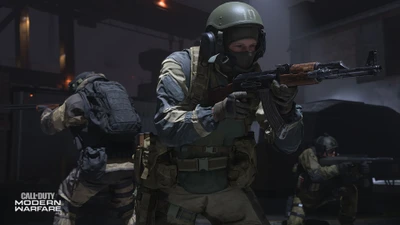 Soldaten im Einsatz: Taktisches Gameplay in Call of Duty Modern Warfare