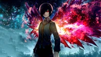 anime, space, sky, darkness, fictional character wallpaper