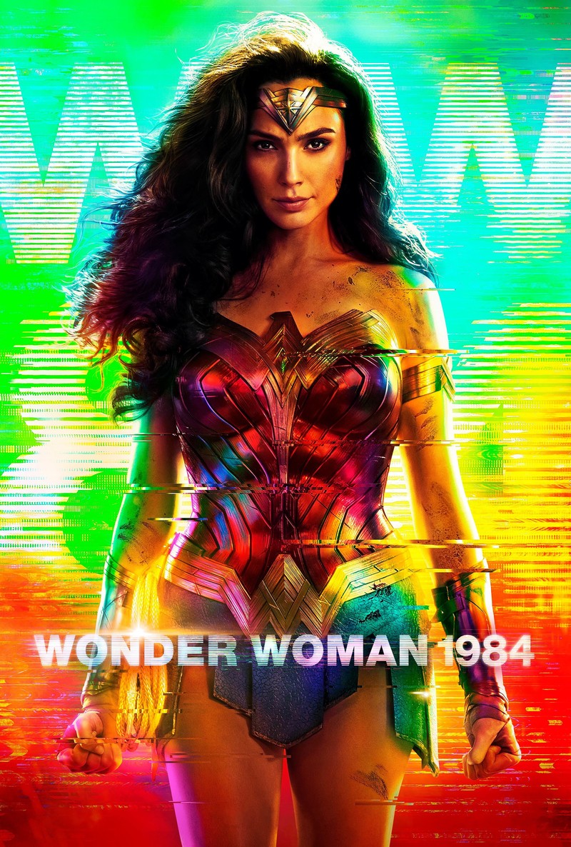 Постер 'чудо-женщина 1984' (чудо женщина 1984, wonder woman 1984, фильмы 2020 года, галь гадот, gal gadot)