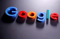 3d, google, logo, 5k, texte 3d