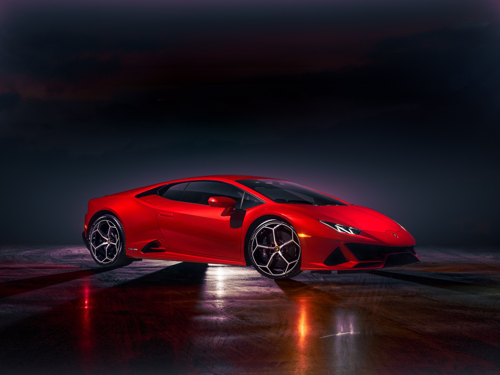 Descargar fondo de pantalla lamborghini huracán evo, lamborghini huracan evo, coches rojos, supercoche, 5k