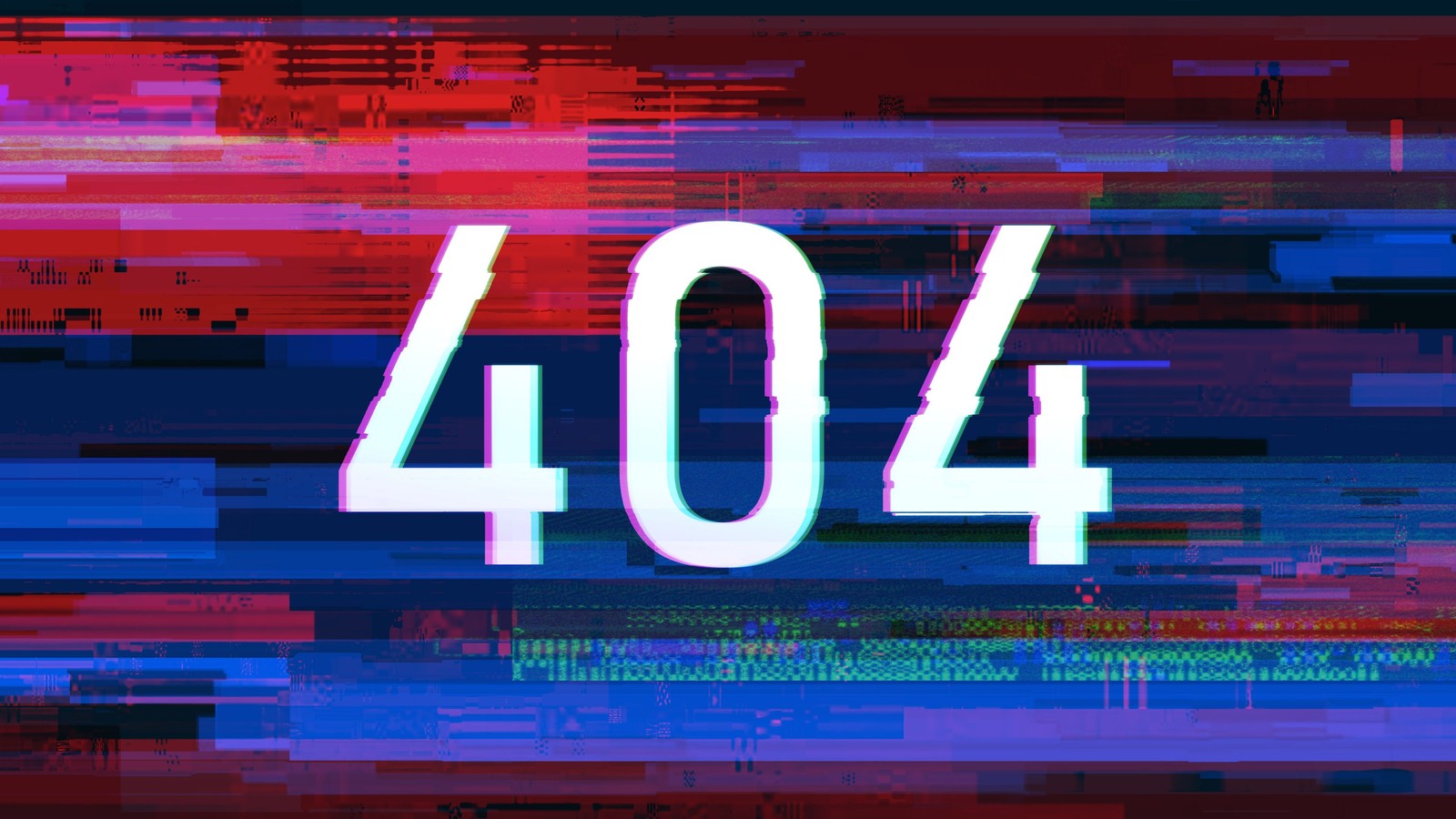 A close up of a television screen with a number forty on it (404 error, glitch art, illustration, 404 not found, colorful background)