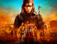 furiosa a mad max saga, anya taylor joy, chris hemsworth, tom hardy, 2024 movies wallpaper