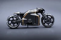 carro, motocicleta, metal, superbike corrida, aro