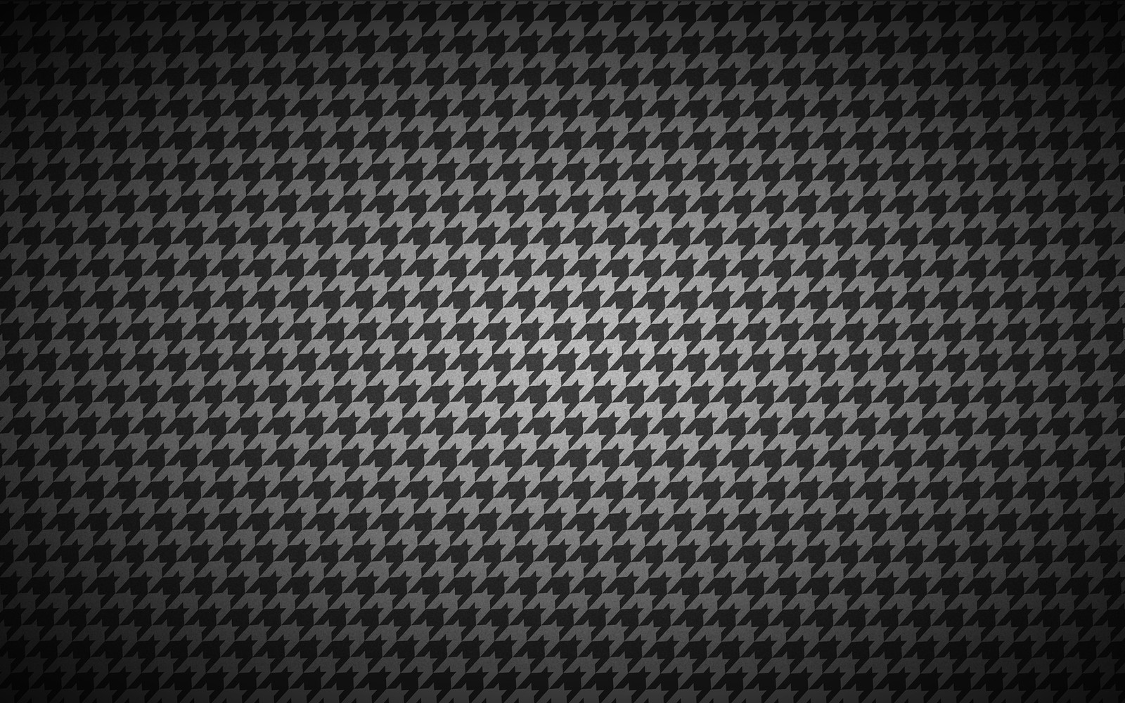 A black and white hounds pattern background with a dark center (texture, black, pattern, carbon, monochrome)