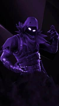 Corbeau Violet : Le Guerrier Sombre de Fortnite