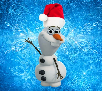 mignon, disney, frozen, olaf, père noël