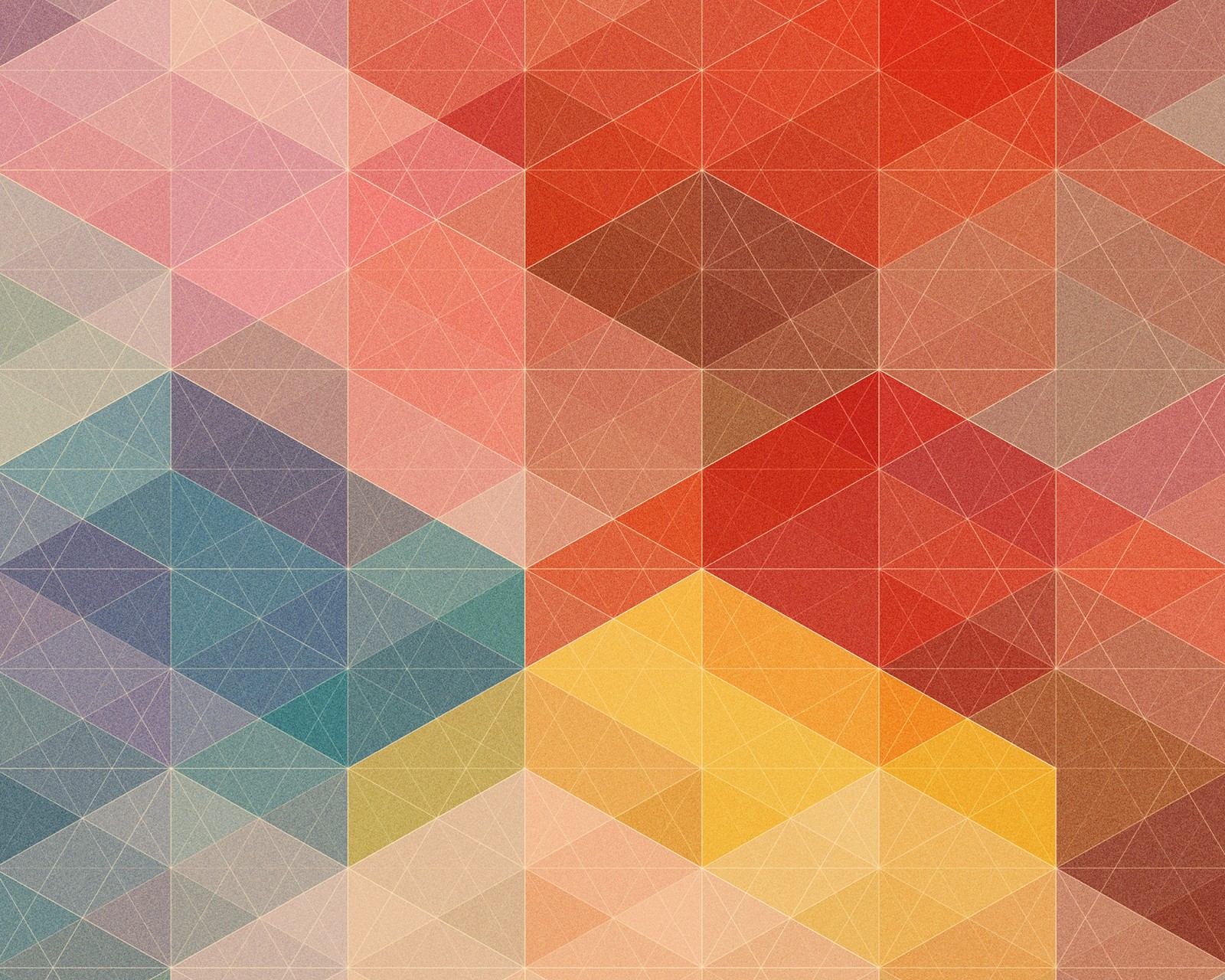 A close up of a colorful geometric pattern with a lot of squares (2013, colors, geometric, squren)