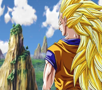 animated, cartoon, dragon ball, game, goku