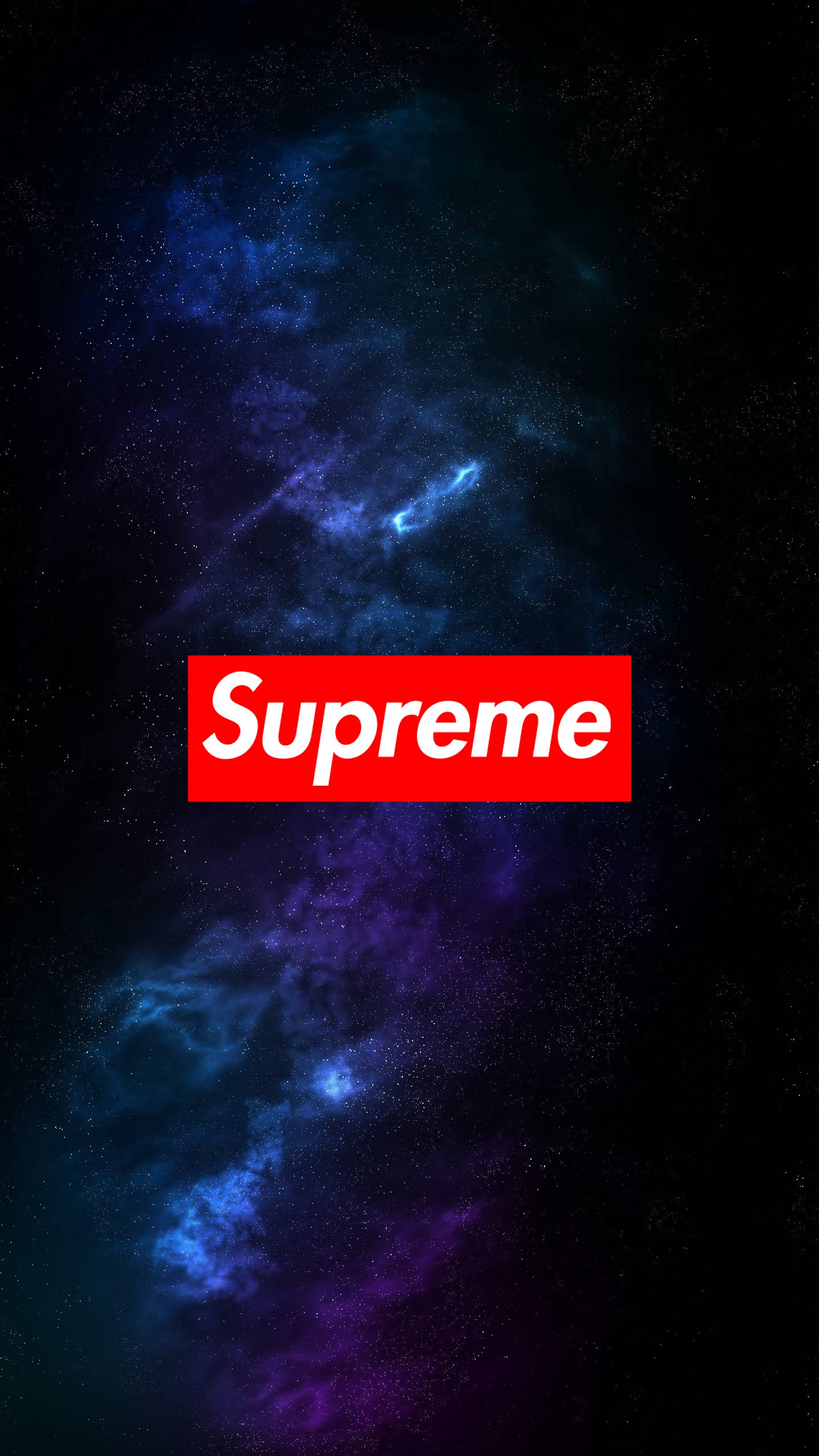 Lade marken, dunkel, galaxie, minimal, supreme Hintergrund herunter