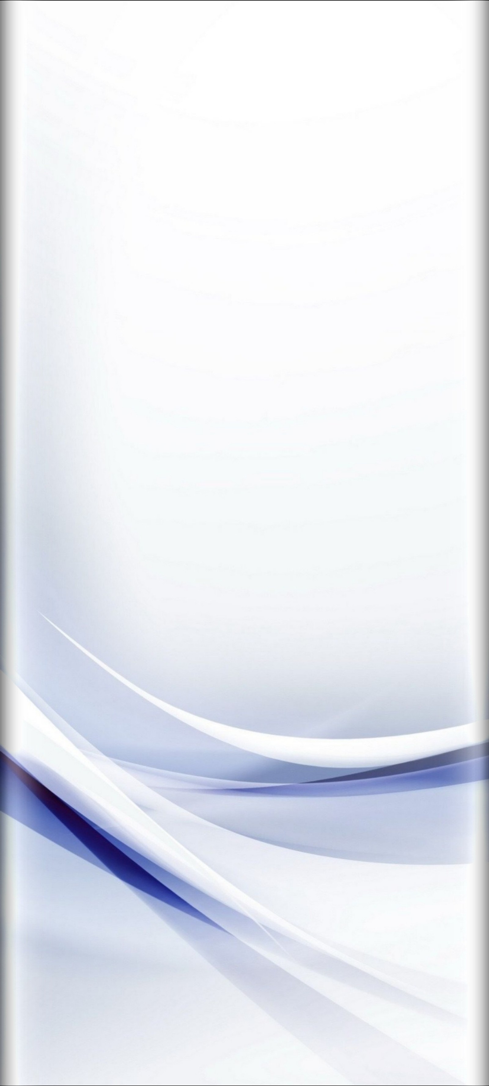 There is a picture of a white and blue background with a black border (abstract, white and blue)