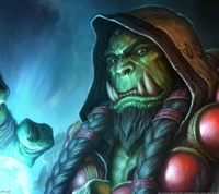 Thrall: Xamã da Pedra do Coração em World of Warcraft