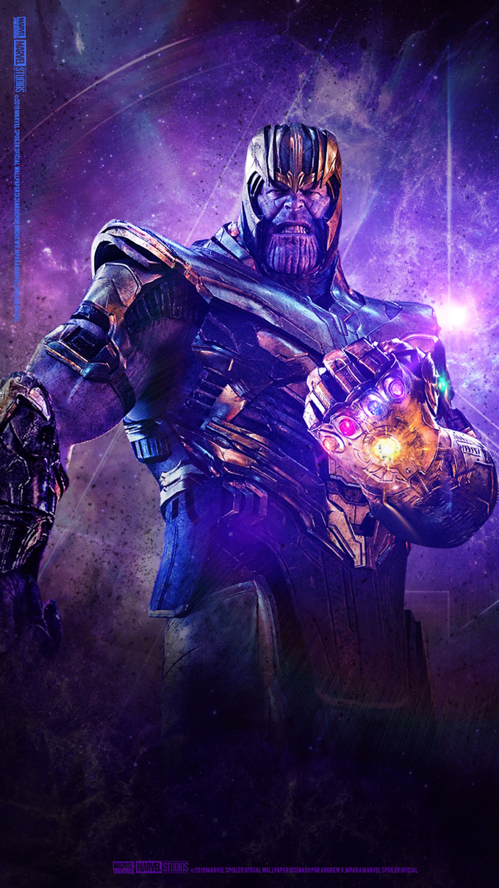 Baixar papel de parede cartaz, thanos