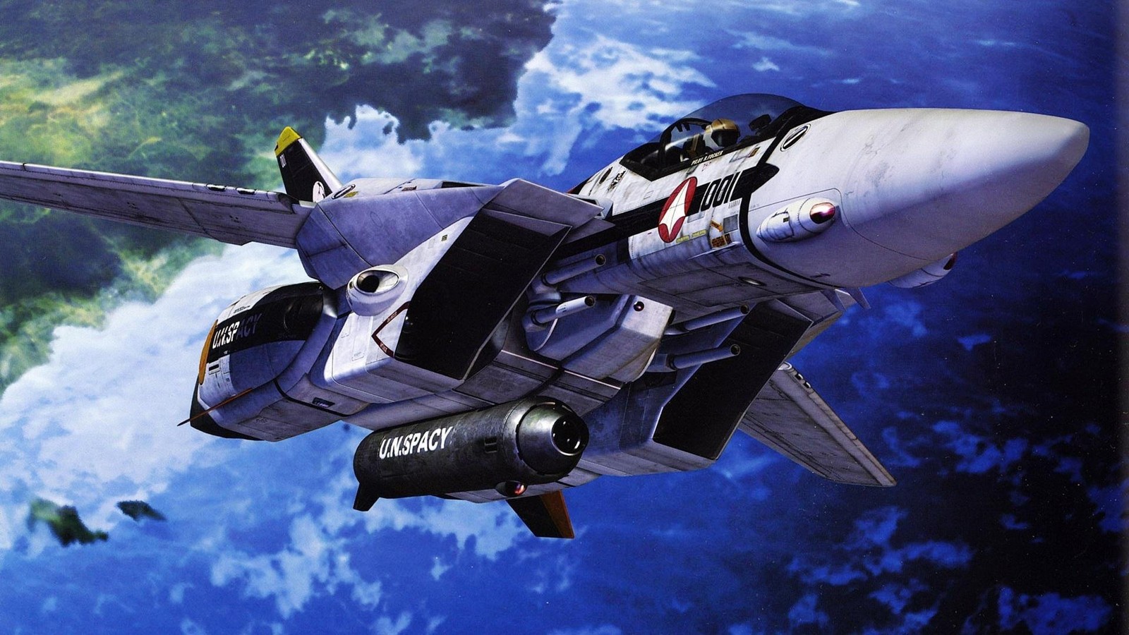 vf 1 valkyrie, macross, spacecraft, aircraft, air force wallpaper