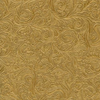 Diseño de patrón floral elegante en oro