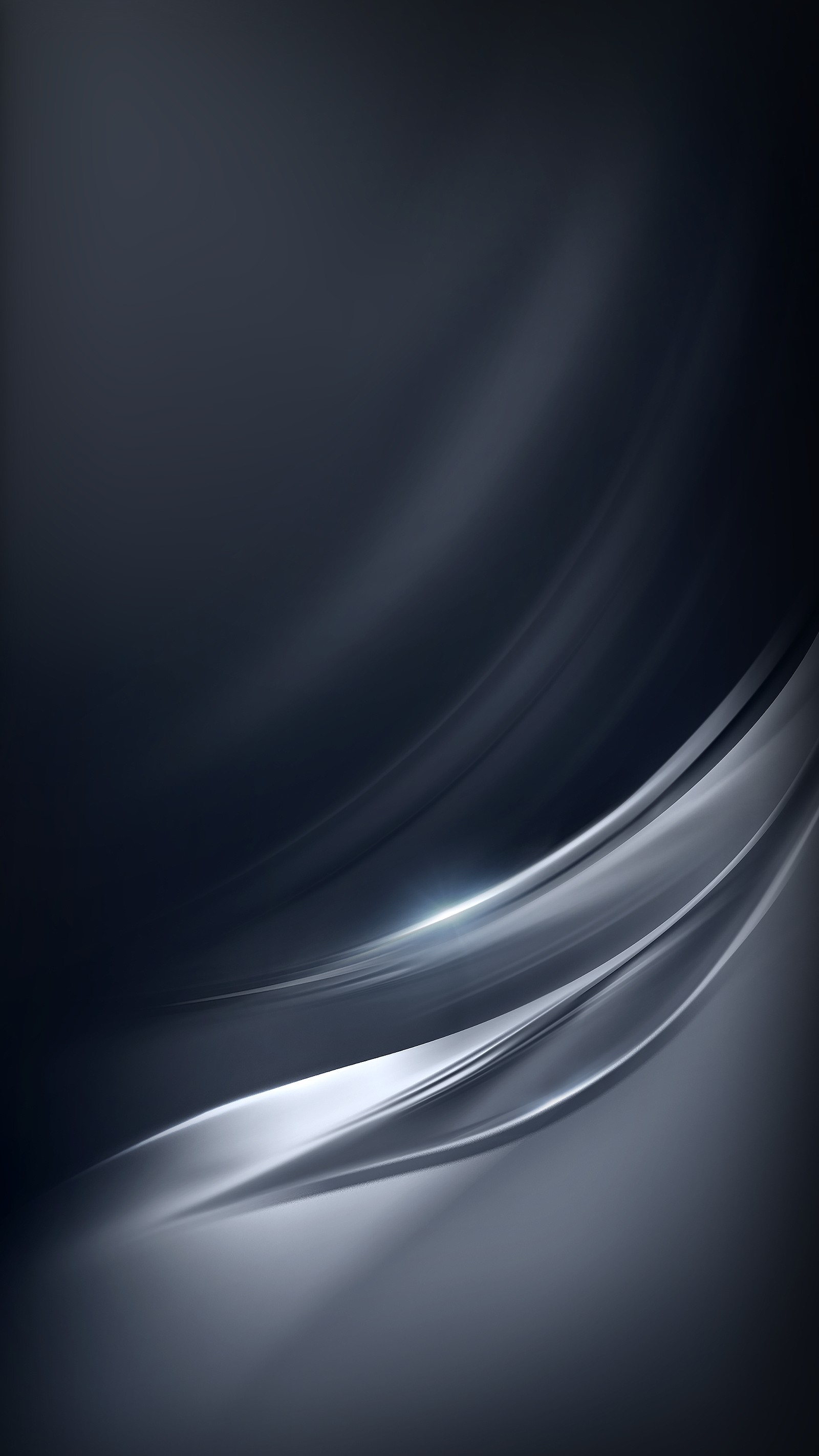 Fundo abstrato preto e branco com linhas suaves (android, telefone, smartphone, ios, água)