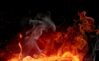 fire, heat, special effects, smoke wallpaper